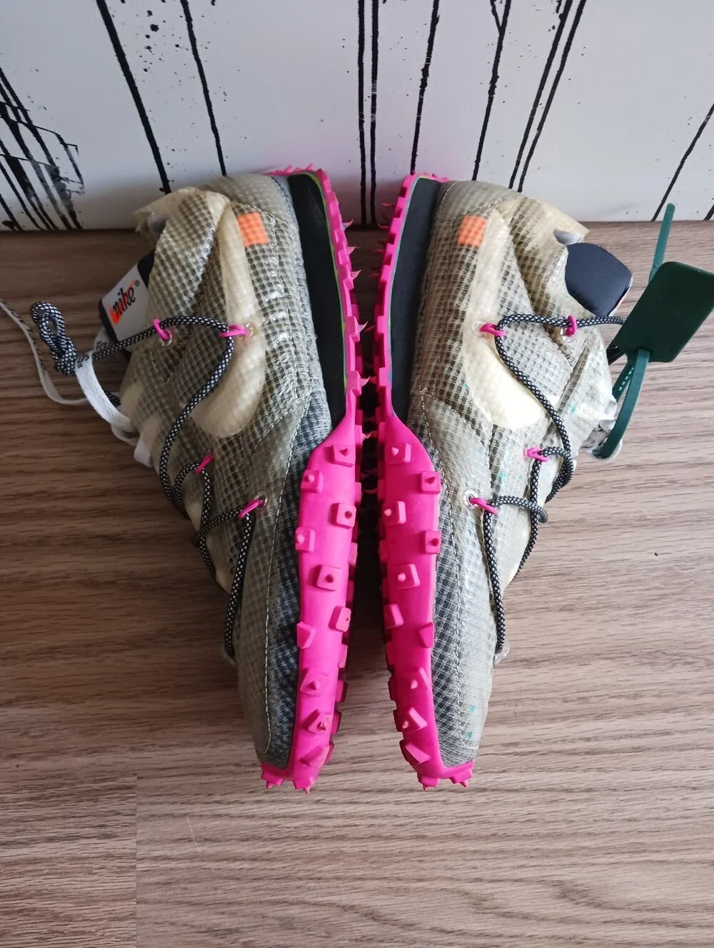 Nike x Off White Waffle Racer Sneajers Size US 11, ER 43, UK 8.5